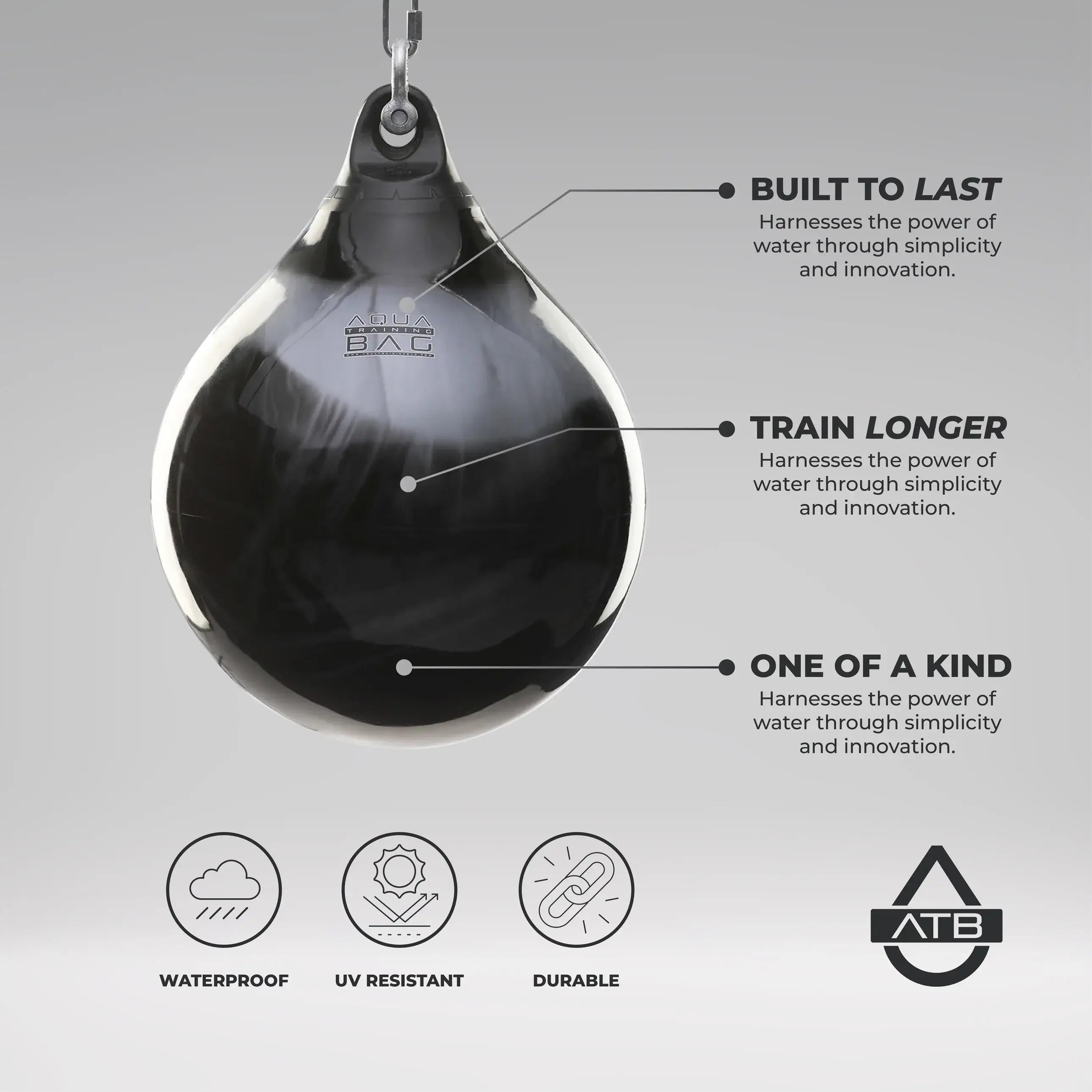 Aqua Punching Bag - 75lb, 15 pulgadas